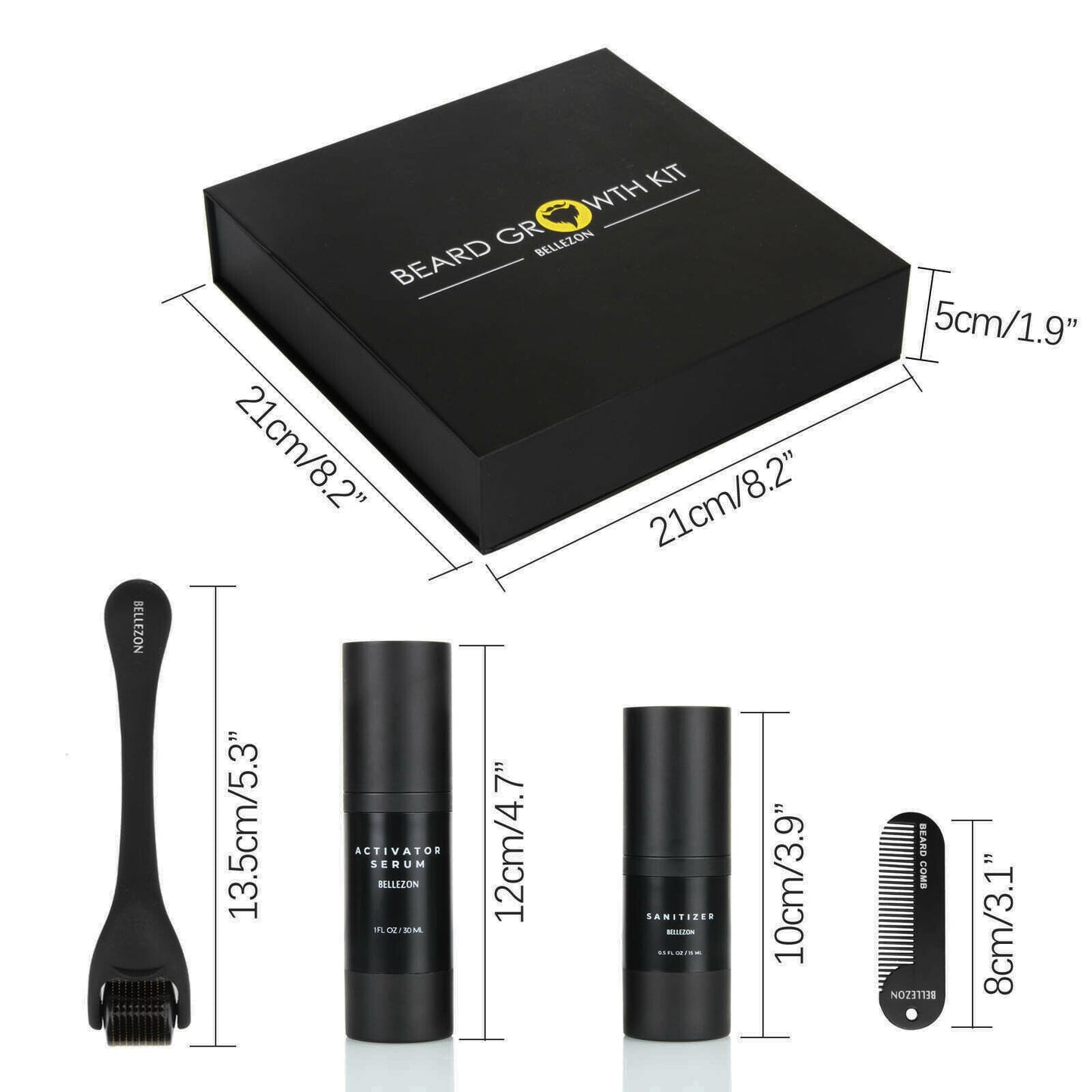 Complete Beard Growth Solution - Transform Patchy Hair into Full Beard