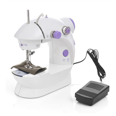 Compact Electric Sewing Machine - Complete Home Sewing Solution in Mini Size