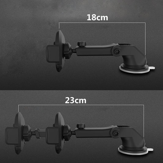 One-Touch Car Mount - Adjustable Phone Holder for 3.5-7 Inch Devices