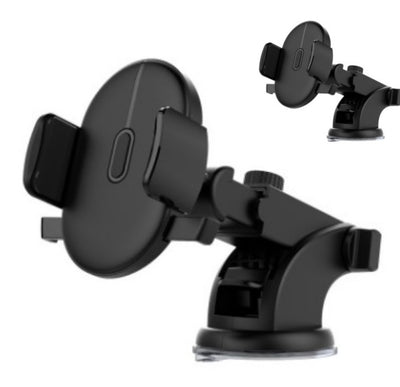One-Touch Car Mount - Adjustable Phone Holder for 3.5-7 Inch Devices