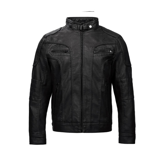 Classic PU Leather Coat - Effortless Style That Works Year-Round