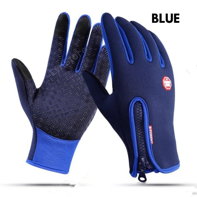 Polar Fleece Riding Gloves - Warm, Comfortable Grip for All Conditions
