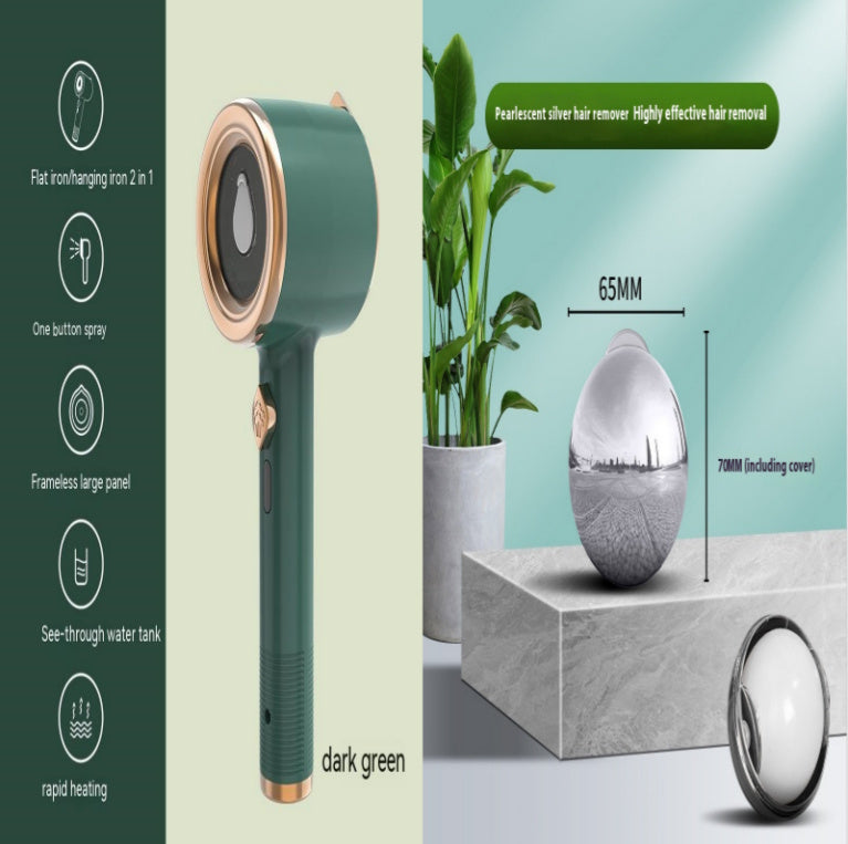 Handheld Garment Steamer - Flat & Hanging Iron in One Compact Device