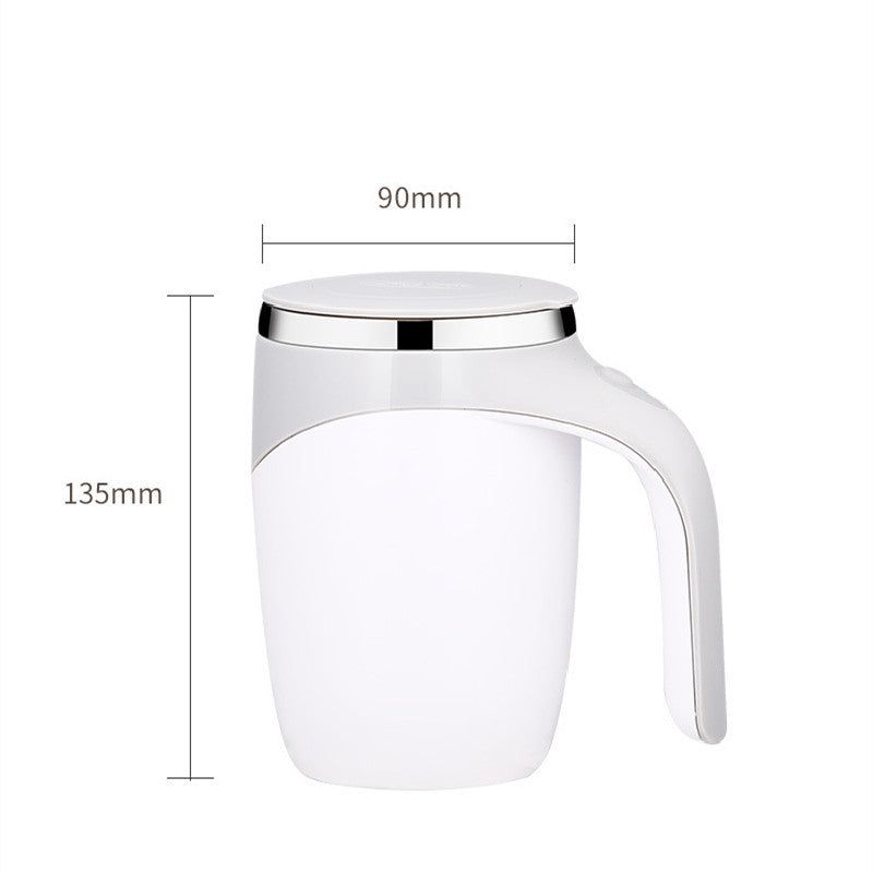 Magnetized Stirring Mug - Food-Grade Steel with Auto-Mix Convenience