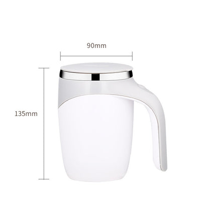 Magnetized Stirring Mug - Food-Grade Steel with Auto-Mix Convenience