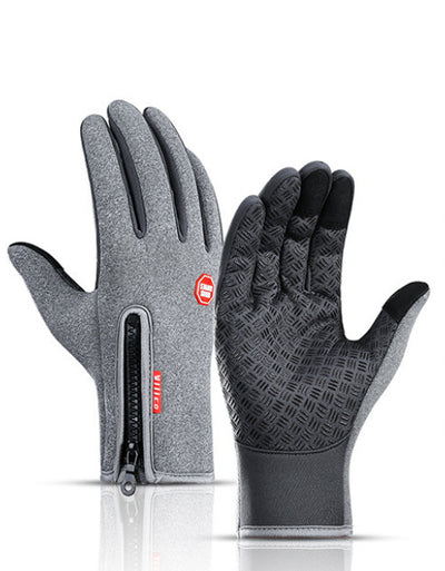 Polar Fleece Riding Gloves - Warm, Comfortable Grip for All Conditions