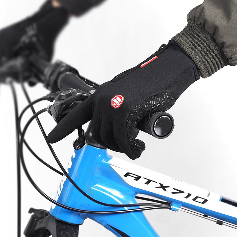 Polar Fleece Riding Gloves - Warm, Comfortable Grip for All Conditions