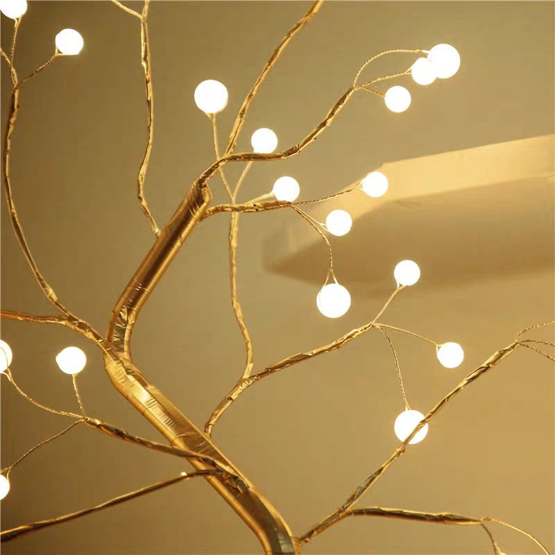 Romantic Tree Light - Create Cozy Nordic Vibes with Warm Golden Glow
