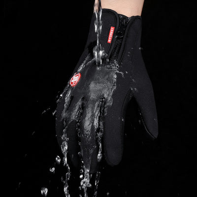 Polar Fleece Riding Gloves - Warm, Comfortable Grip for All Conditions