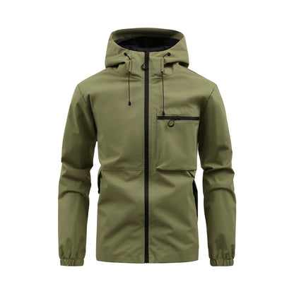 Korean Style Corduroy Jacket - Hooded Comfort Meets Street Fashion"