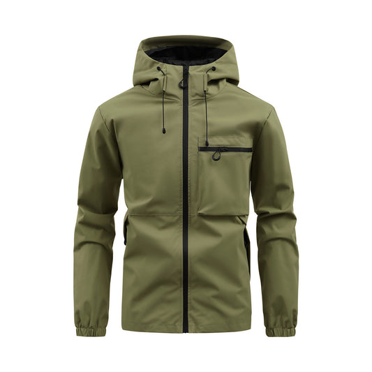 Korean Style Corduroy Jacket - Hooded Comfort Meets Street Fashion"