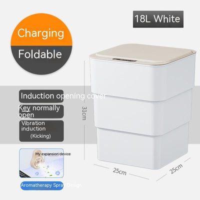 Touchless Smart Bin - Self-Opening with Advanced Hygiene Protection Features