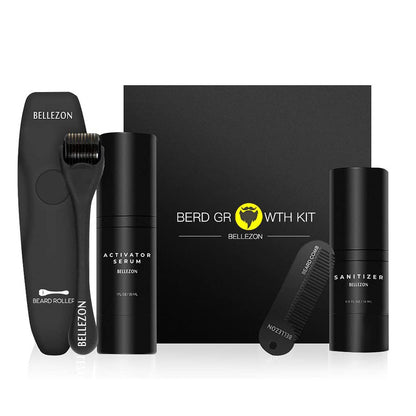 Complete Beard Growth Solution - Transform Patchy Hair into Full Beard