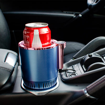 Smart Temperature Cup Holder - Heating & Cooling for Car & Office