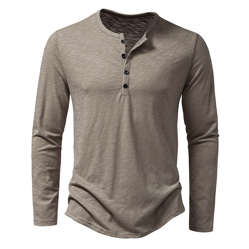 Men's Athletic Long Sleeve - Loose Fit Sports Shirt in 5 Colors