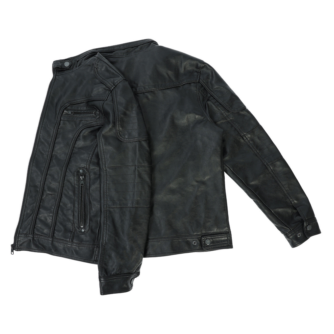 Classic PU Leather Coat - Effortless Style That Works Year-Round