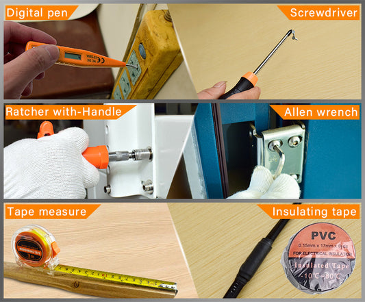 Compact 169-Tool Kit – Ergonomic Tools in Modular, Anti-Shake Toolbox
