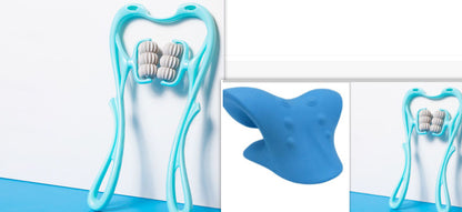 6-Roller Cervical Massager – 360° Deep-Tissue Relief for Neck & Shoulders