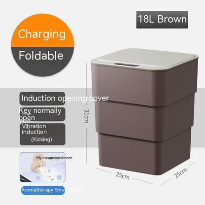 Touchless Smart Bin - Self-Opening with Advanced Hygiene Protection Features
