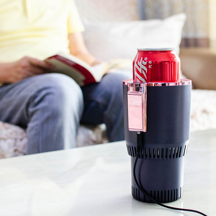 Smart Temperature Cup Holder - Heating & Cooling for Car & Office