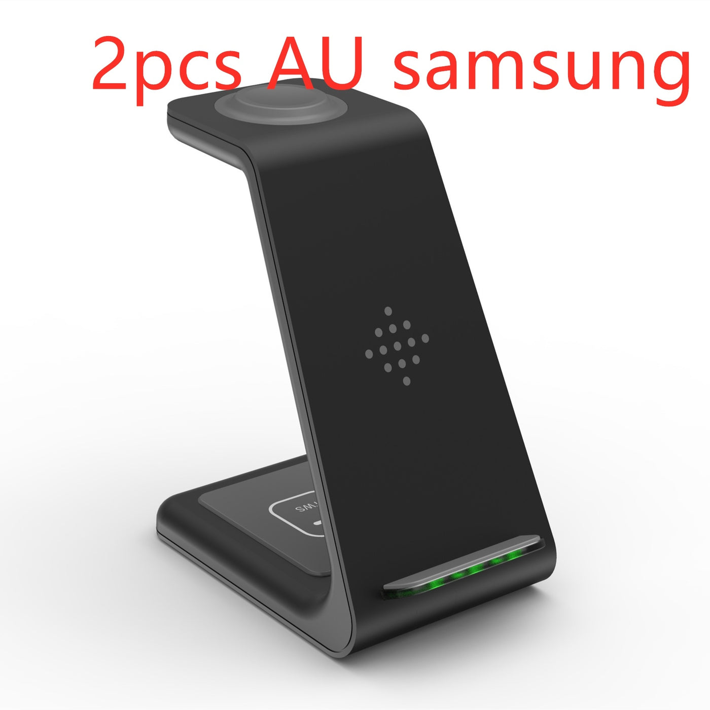 3-in-1 Wireless Charging Station - Phone, Watch & Earbuds Simultaneously
