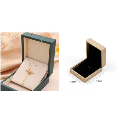 Cupid's Heart Necklace - Perfect Gift with Moveable Angel Wings