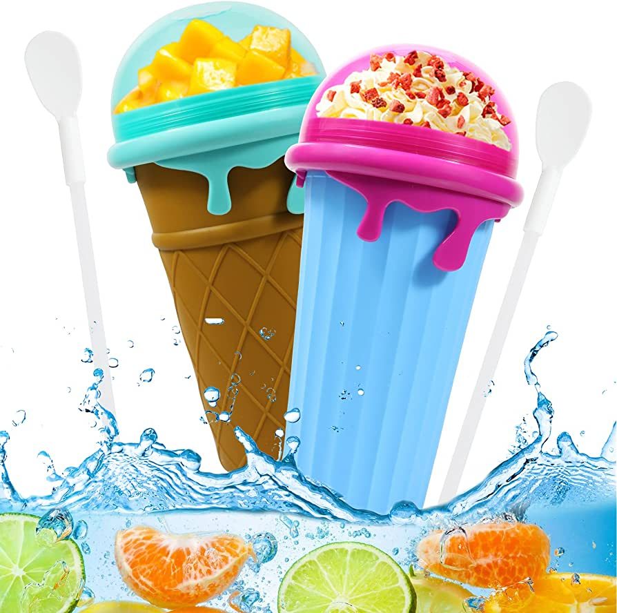 Magic Slush Cup - No Blender Smoothies for Kids & Adults