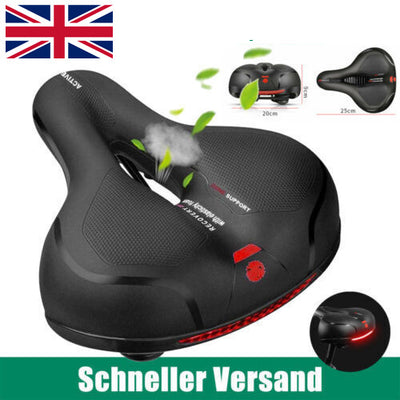 Bicycle Saddle Bike Saddle Bicycle Seat Gel Saddle Touring Saddle Women Men UK