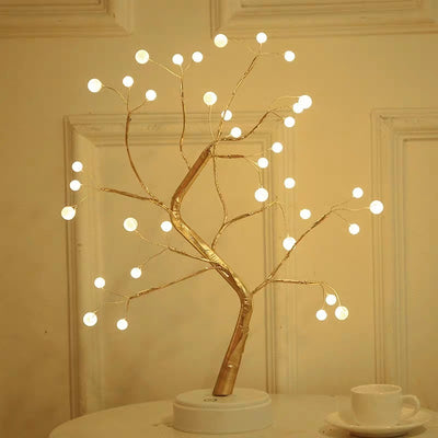 Romantic Tree Light - Create Cozy Nordic Vibes with Warm Golden Glow