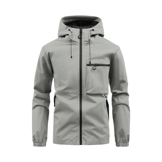 Korean Style Corduroy Jacket - Hooded Comfort Meets Street Fashion"