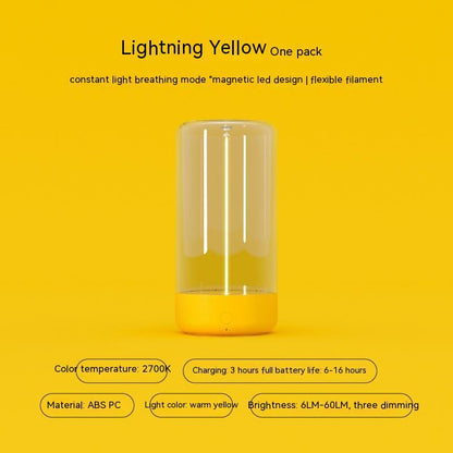 Moldable LED Light - Create Custom Shapes with Magnetic Flexible Design