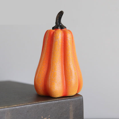 Battery-Powered Pumpkin Lantern - Safe Candlelight Effect Without Fire Risk