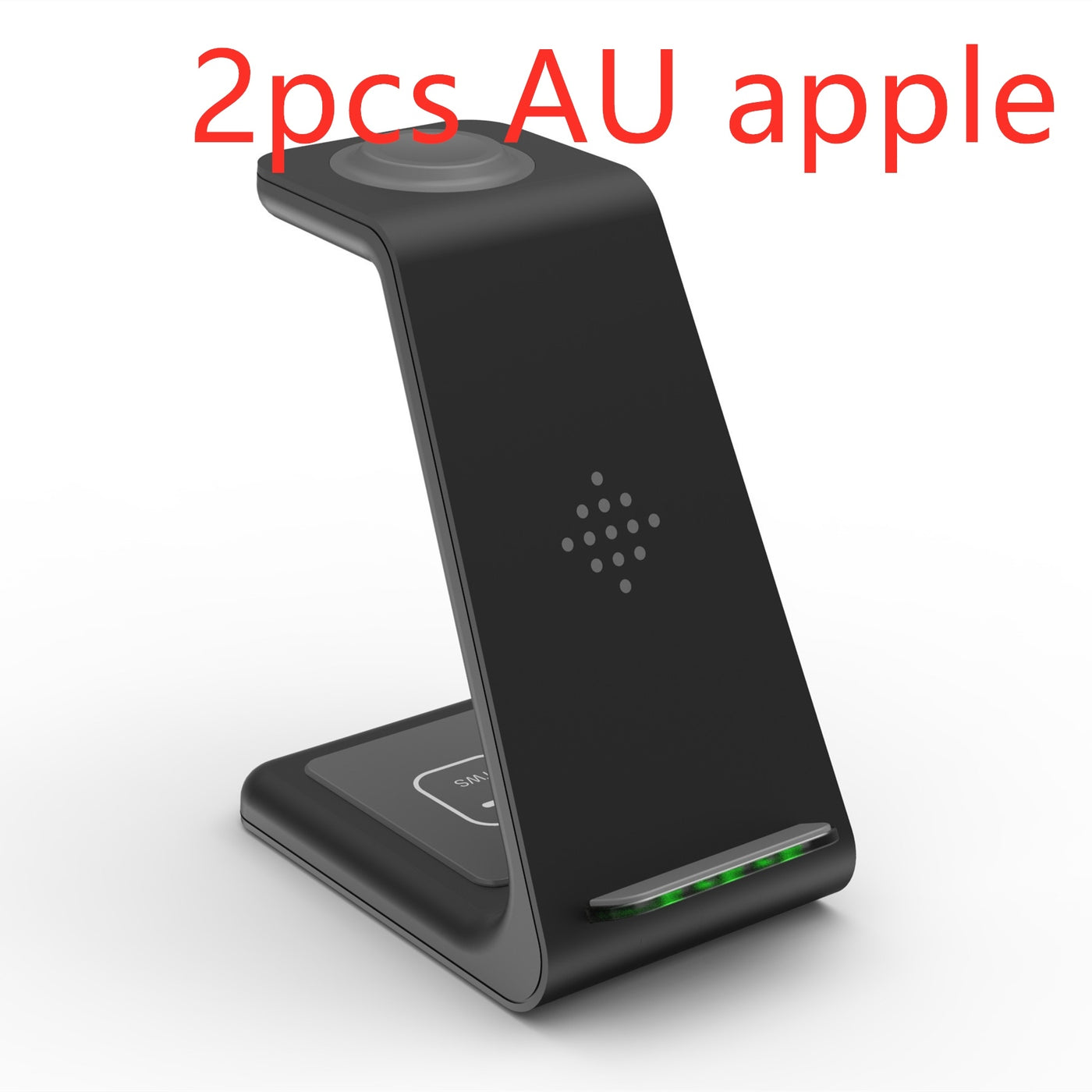 3-in-1 Wireless Charging Station - Phone, Watch & Earbuds Simultaneously