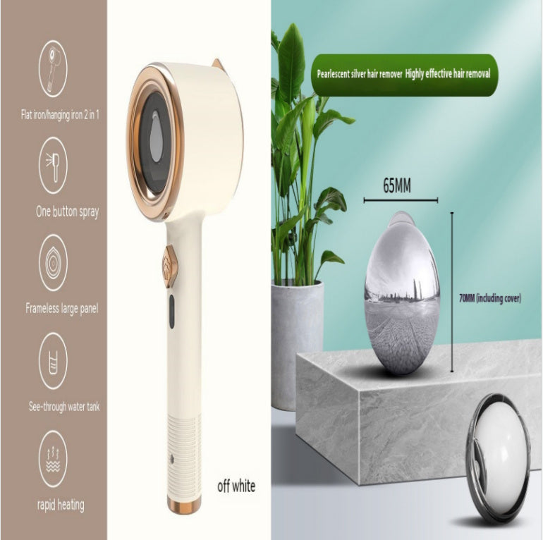 Handheld Garment Steamer - Flat & Hanging Iron in One Compact Device