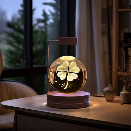 3D Crystal Table Light - Perfect Gift with Dimensional Pattern Technology