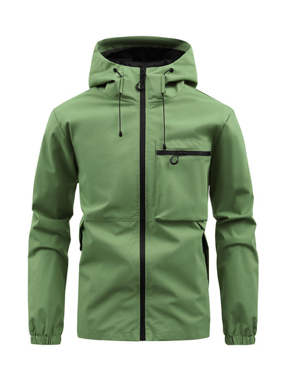 Korean Style Corduroy Jacket - Hooded Comfort Meets Street Fashion"