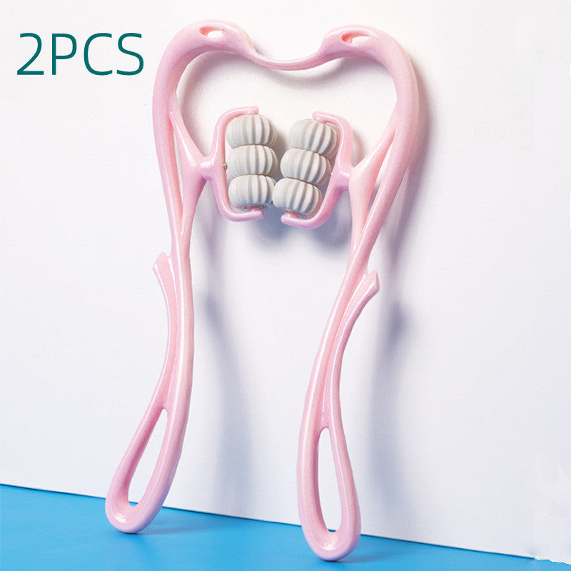 6-Roller Cervical Massager – 360° Deep-Tissue Relief for Neck & Shoulders