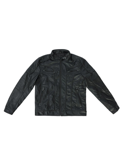 Classic PU Leather Coat - Effortless Style That Works Year-Round