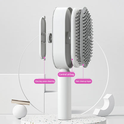 Scalp Massage Hair Brush - Gentle Detangling for All Hair Types &amp; Extensions