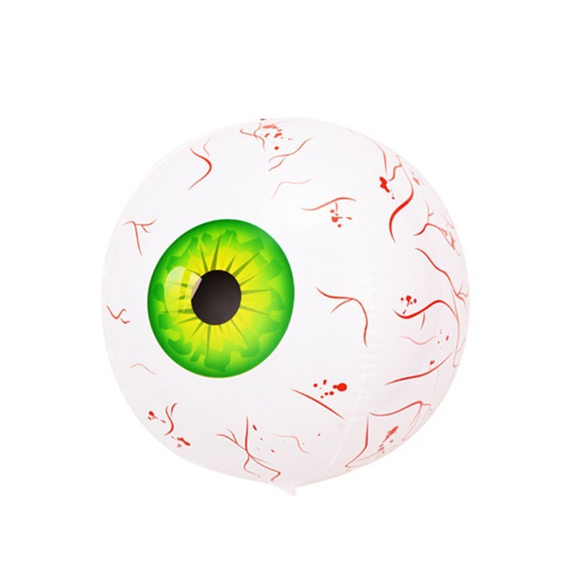 Scary Eyeball Party Balloon - Reusable Horror Decor in 3 Spine-Chilling Colors