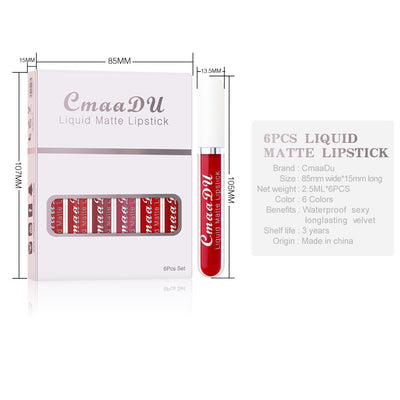 Pocket-Size Lip Gloss Collection - 6 Vitamin-Enriched Glosses to Go
