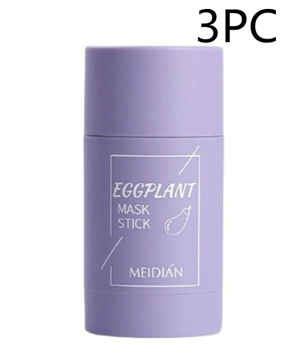 Green Tea & Eggplant Mask Duo - Deep Clean + Anti-Acne Treatment