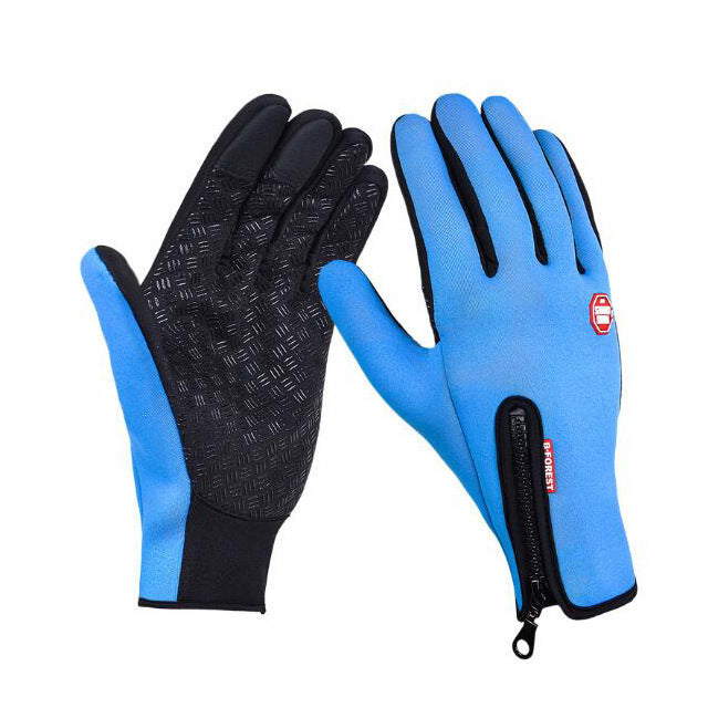 Polar Fleece Riding Gloves - Warm, Comfortable Grip for All Conditions