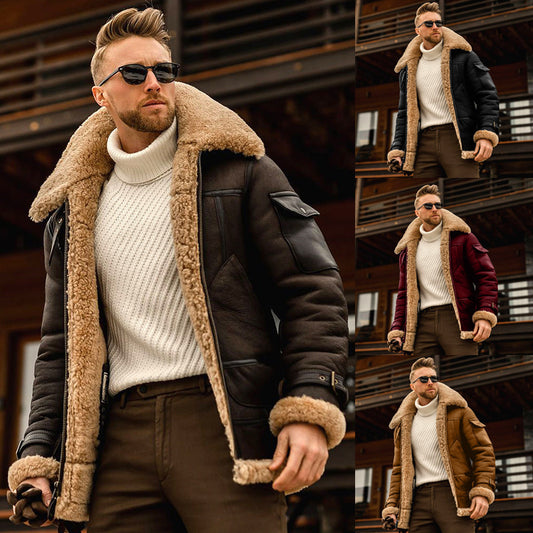 Multi-Pocket Winter Coat - No-Iron Convenience Meets Seasonal Style