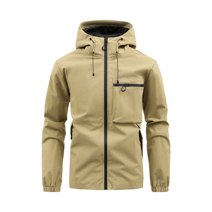 Korean Style Corduroy Jacket - Hooded Comfort Meets Street Fashion"