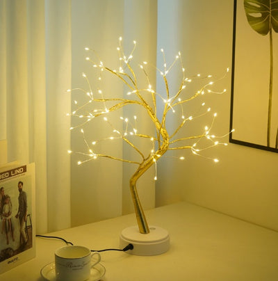 Romantic Tree Light - Create Cozy Nordic Vibes with Warm Golden Glow