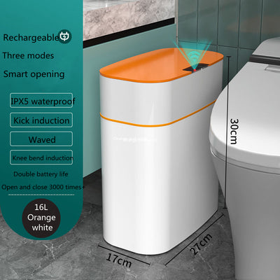 Touchless Smart Bin - Self-Opening with Advanced Hygiene Protection Features