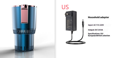 Smart Temperature Cup Holder - Heating & Cooling for Car & Office
