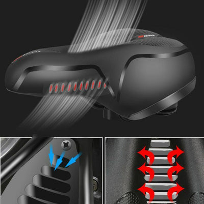 Bicycle Saddle Bike Saddle Bicycle Seat Gel Saddle Touring Saddle Women Men UK